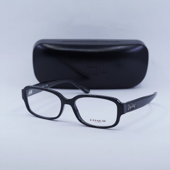 Final Price! Coach HC6105 5420 Black Eyeglasses 51mm - Picture 3 of 12